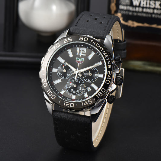 Optimize product title: Waterproof Men's Sports Watch with Silicone Wristband and Accurate Timing